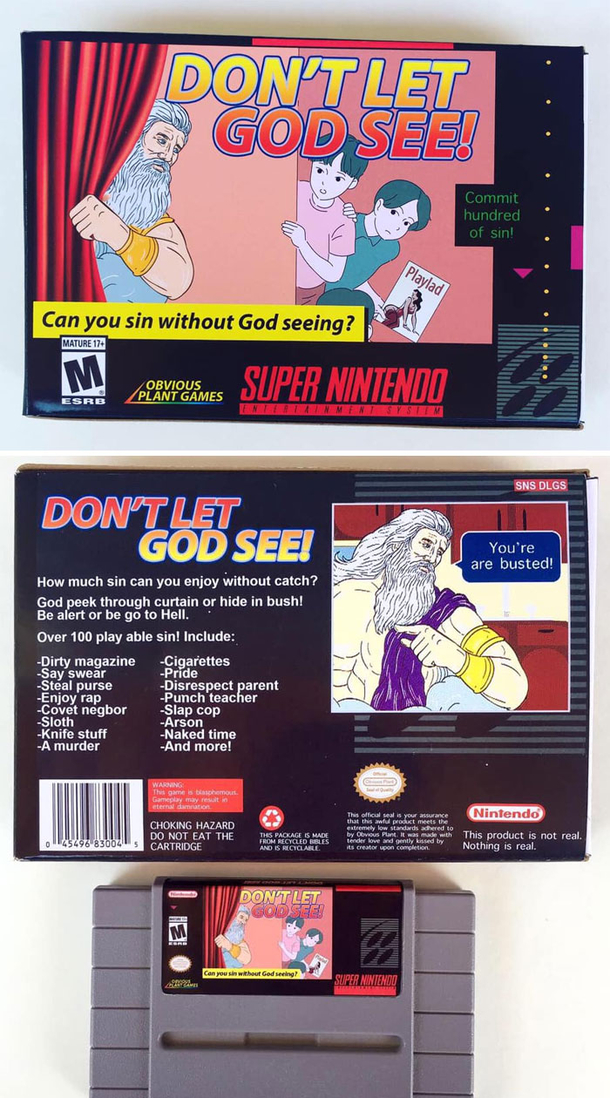 Dont let God See game