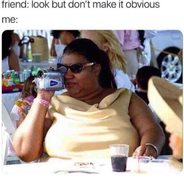 Dont make it obvious