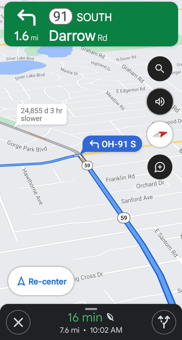 Dont miss this left turn you could be on the road until the year 