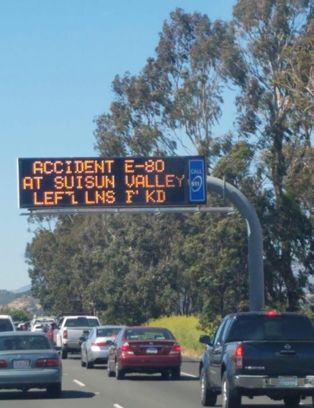 Dont take the left lane