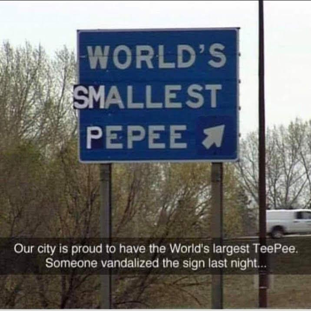 Dont vandalize signs