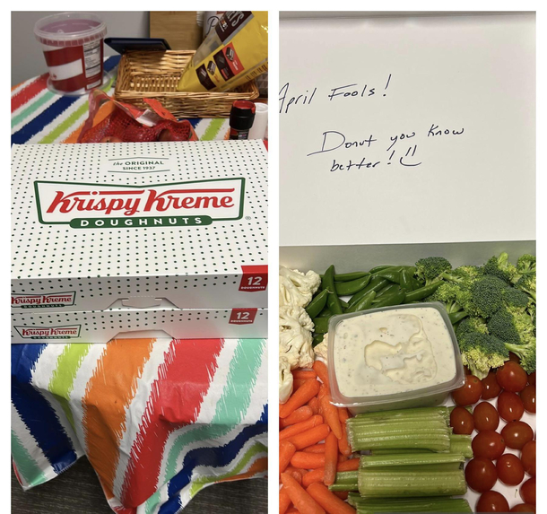 Donuts at work today