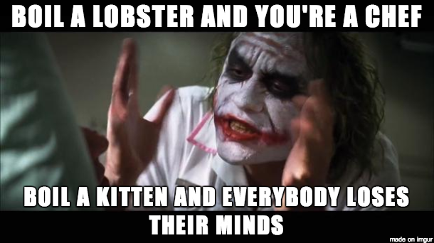 Double standards get you every time