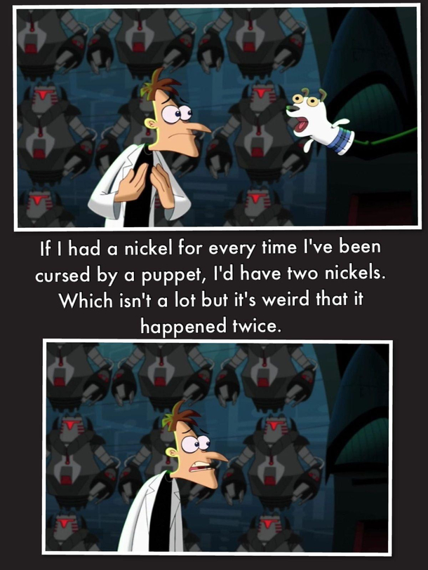 Dr Doofenschmirtz at it again
