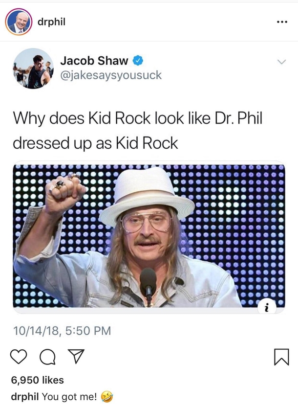 Dr Phil agrees