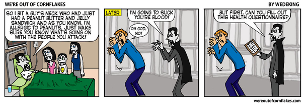 Dracula has some issues