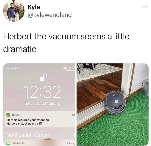 Dramatic vacuum