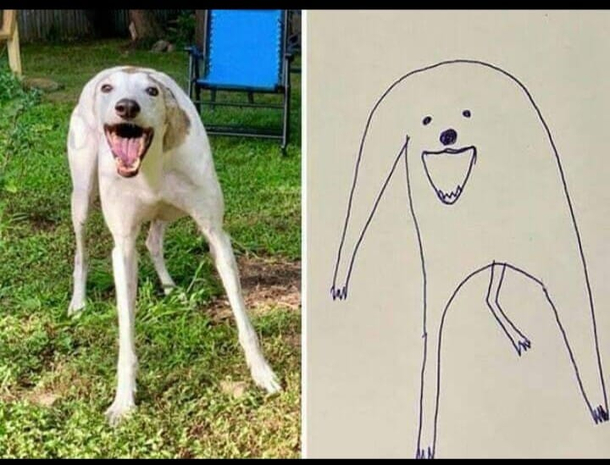Drawing in my mind vs result on paper