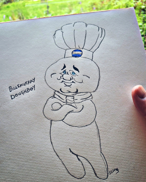 drew the Billsmurray Doughboy a while back