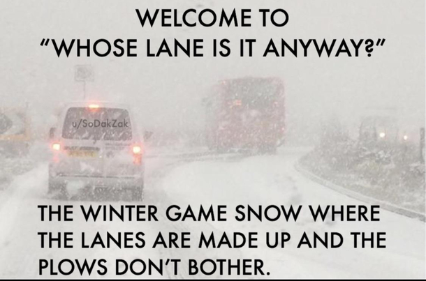 Drive safe out there