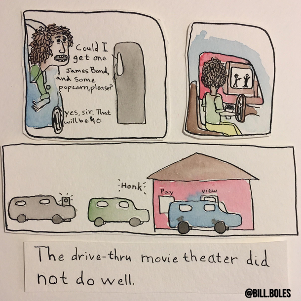 Drive-thru Movie Theater