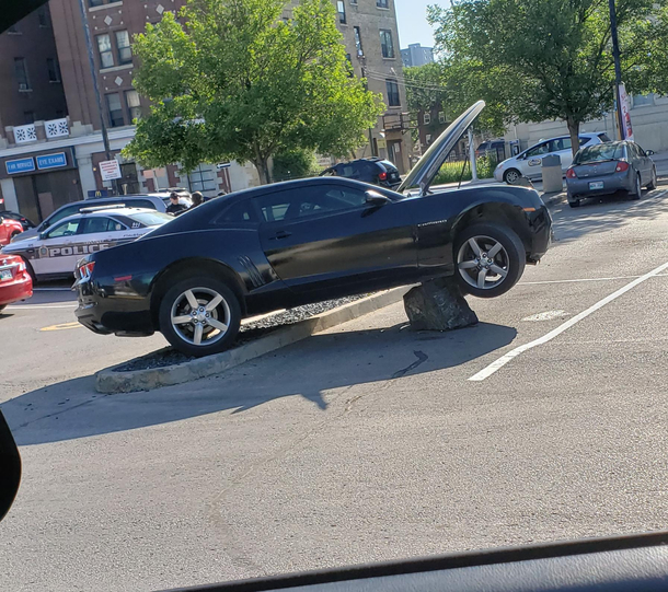 Driver was obviously stoned