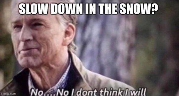 Drivers every year at the first snow