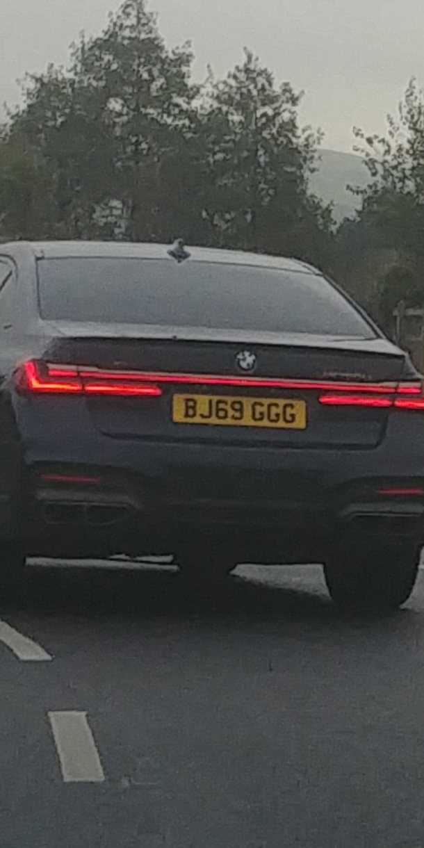 Driving from home and see the best number plate ever 