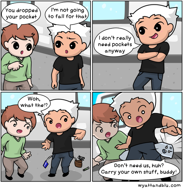 Dropped Your Pocket