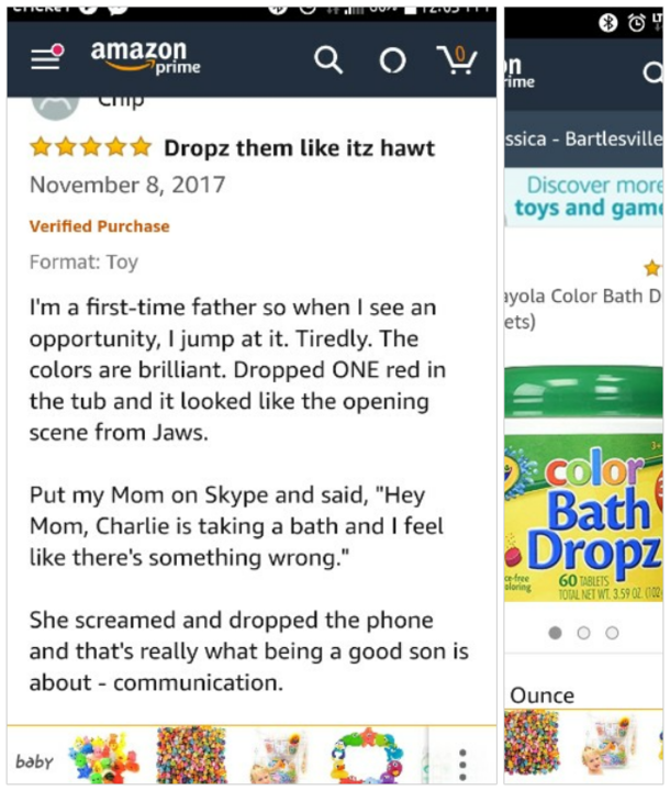 Dropz em in like its hot