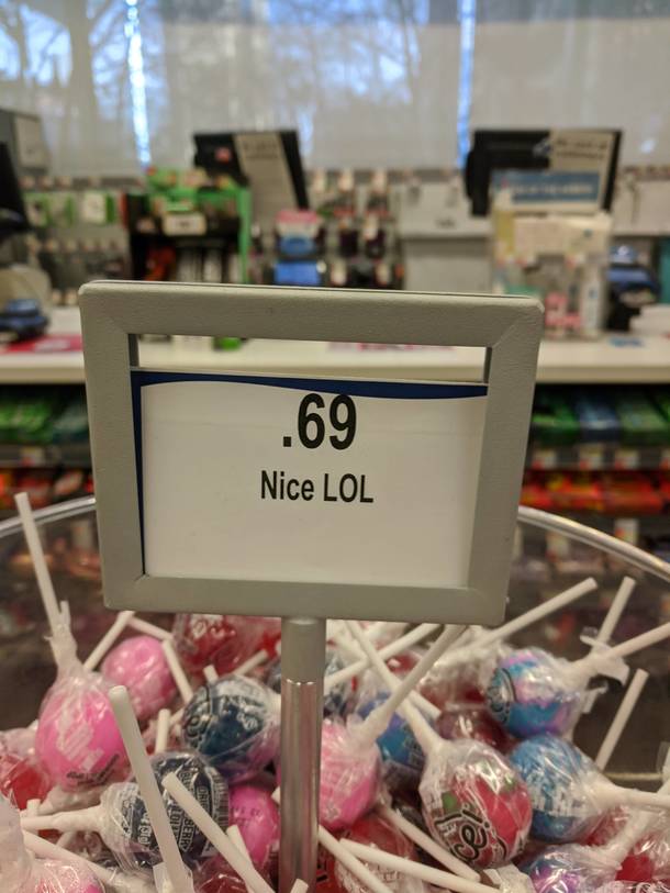 Duane Reade shares the same immature humor as me