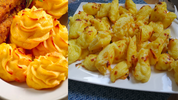 Duchesse potatoes vs what I ended up making