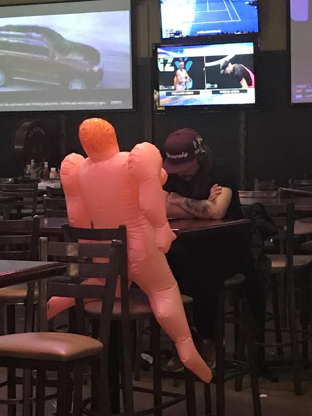 Dude at the bar last night