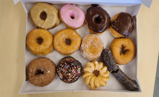 Dunkin with no Fs to give