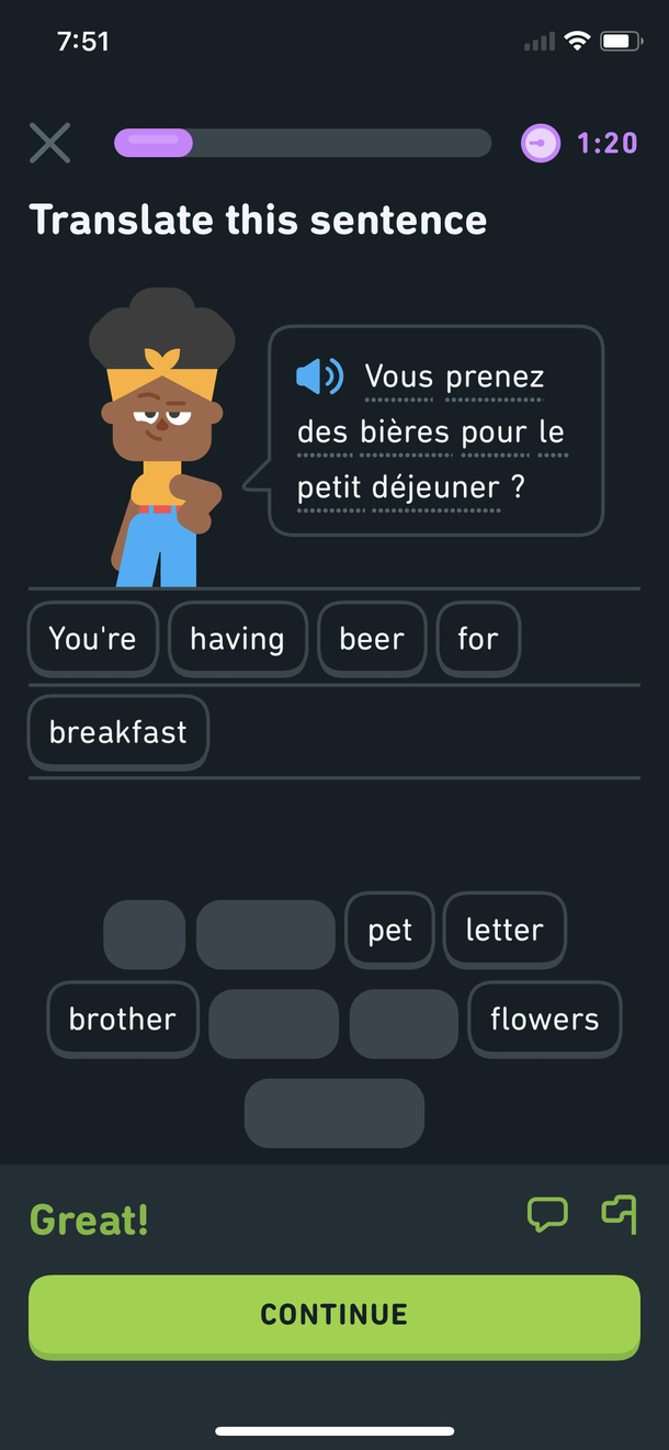 Duolingo is Always Watching