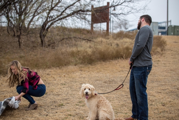 During an engagement photo shoot our photographer got this We didnt know until he sent us the pictures