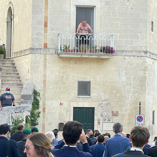 During the G in Matera Italy a couple of days ago