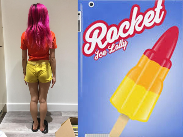 Dyed my hair pink