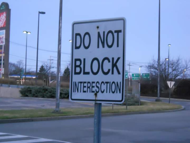 Dyslexics are working in the sign shop