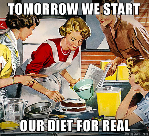 Each day I tell myself this