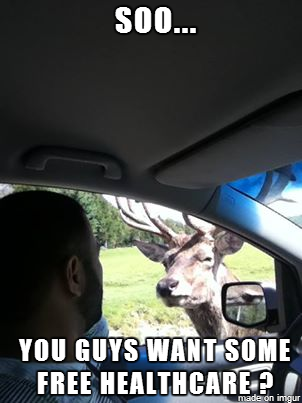 Earlier today at the Canadian border 