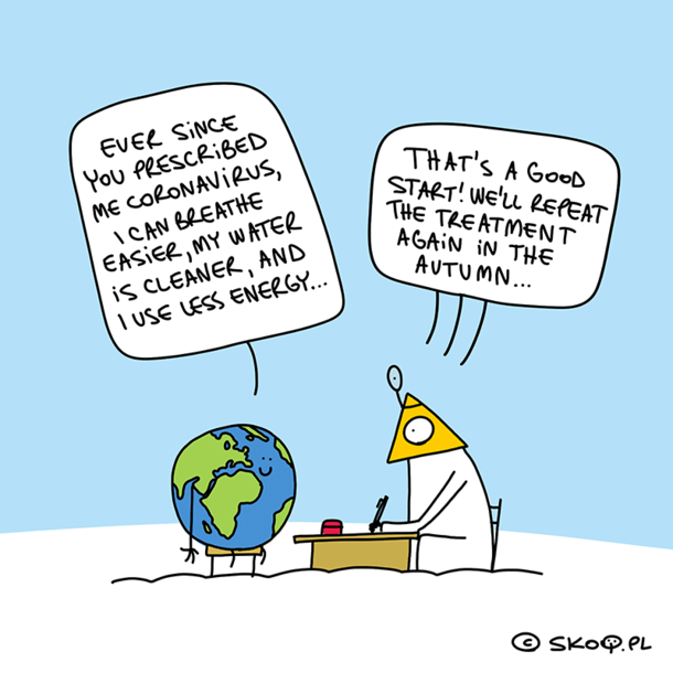 Earth goes to the doctor
