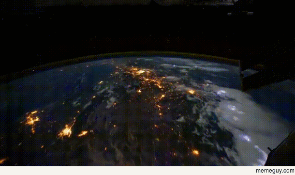 Earth viewed from the ISS