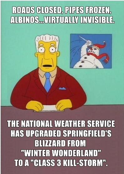 East coast weather reports