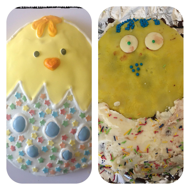 Easter baking attempt