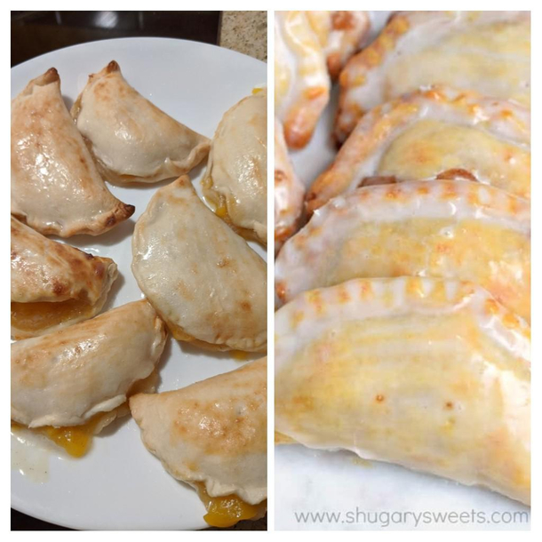 Easy peach hand pie prep time min became min  Yummy though