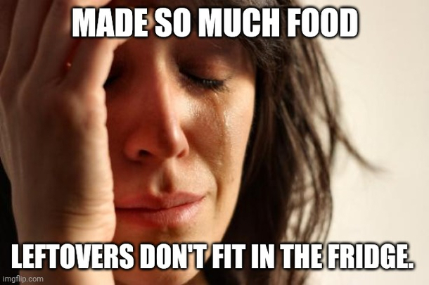 Eat it all I guess
