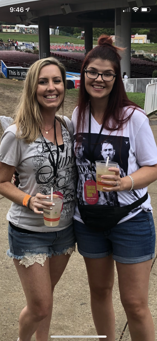 Ed Norton stealing a sip from her drink