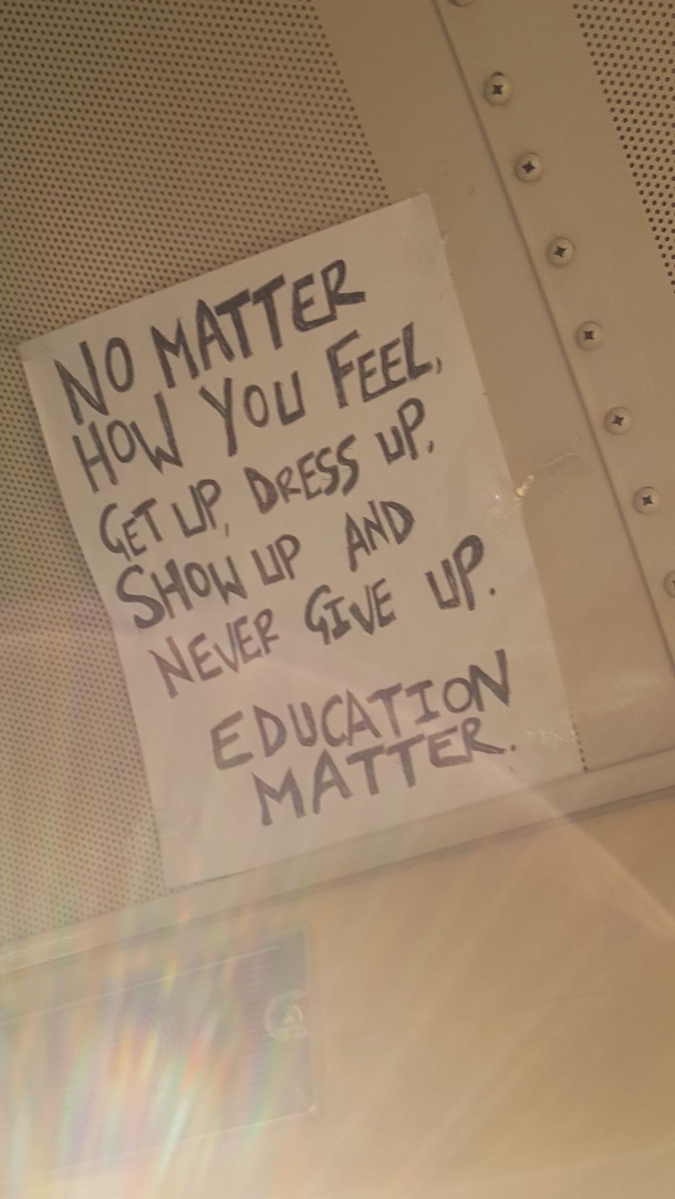 Education is important