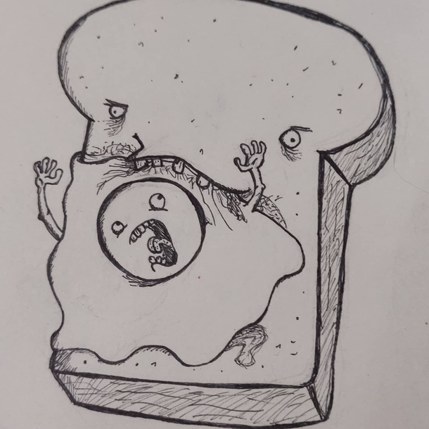 Egg on toast
