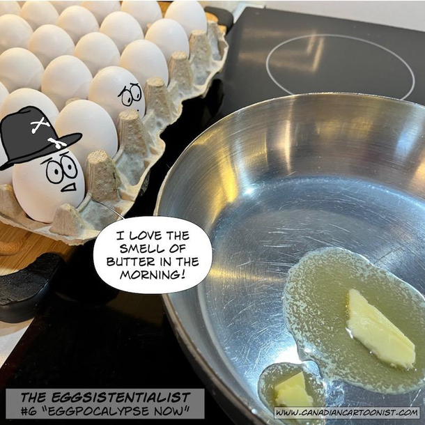 EGGpocalypse Now The EGGsistentialist  