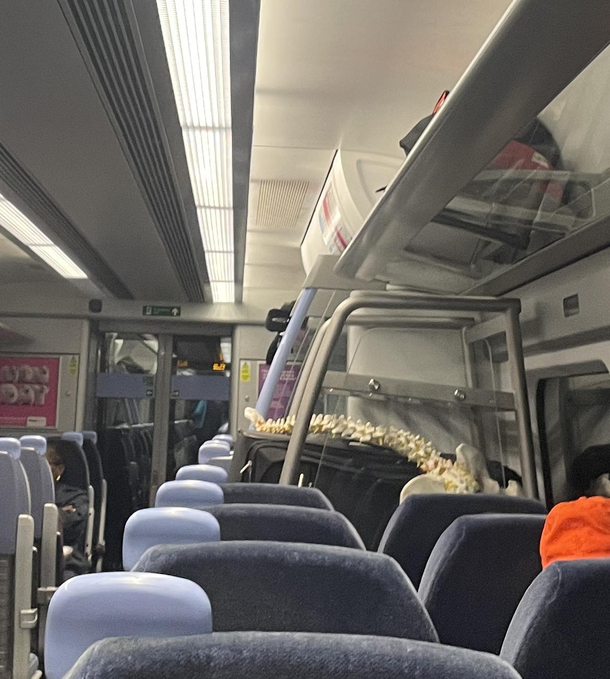 Either someone didnt survive the  to St Pancras OR The Predator is working in London today