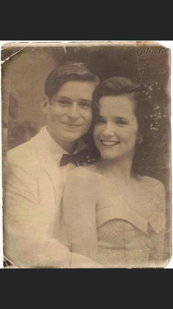 Elderly friend posted this photo of mom and dad to Facebook in hopes of finding the owner