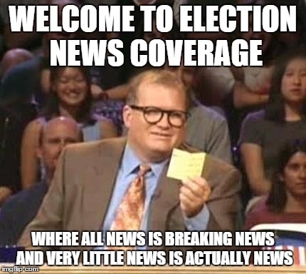 Election coverage on TV tonight