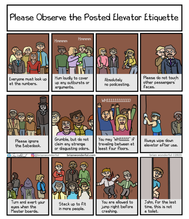 Elevator Etiquette 