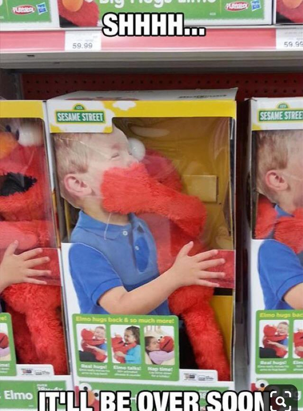 Elmo says go to sleep