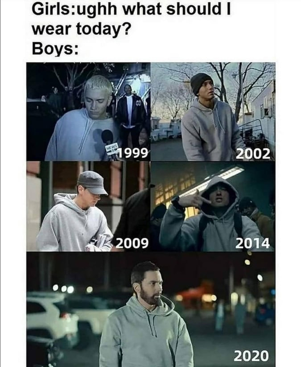 Eminem is a fashion icon