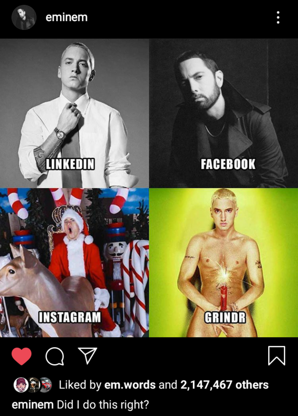 Eminem on Instagram