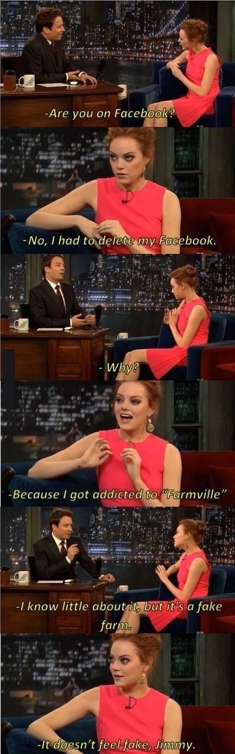 Emma Stone and I quit Facebook for the same reasons