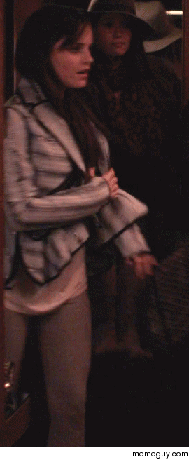 Emma Watson has done some squats